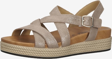 Bama Sandals in Beige: front