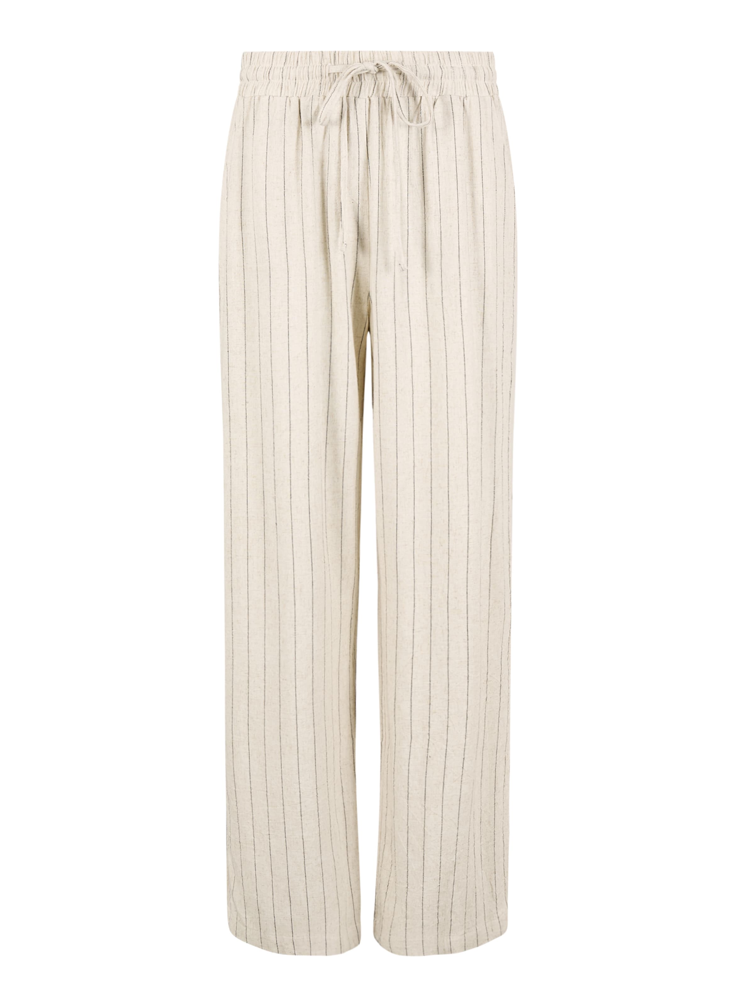 Apricot Wide leg Pants in Beige: front