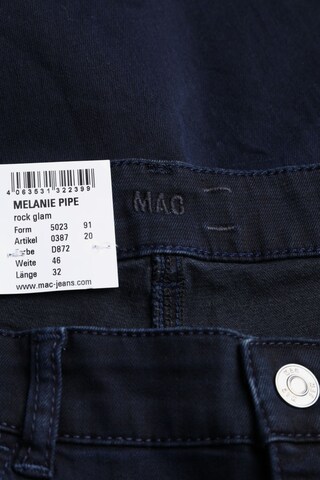 MAC Skinny-Jeans 35-36 x 32 in Blau