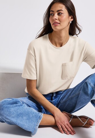 STREET ONE Shirt in Beige
