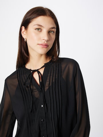 ABOUT YOU Blouse 'Agathe' in Zwart