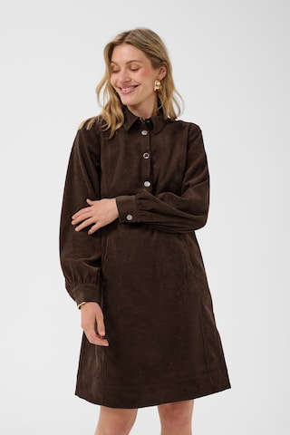 Cream Kleid 'CRCory' in Braun: Vorderseite