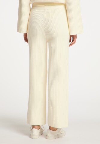 DreiMaster Maritim Wide leg Broek in Beige