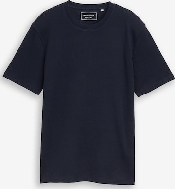 TOM TAILOR DENIM Tričko - Modrá: predná strana