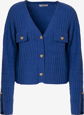 Cardigan Influencer en bleu : devant