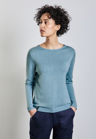 STREET ONE Pullover in Blau: Vorderseite