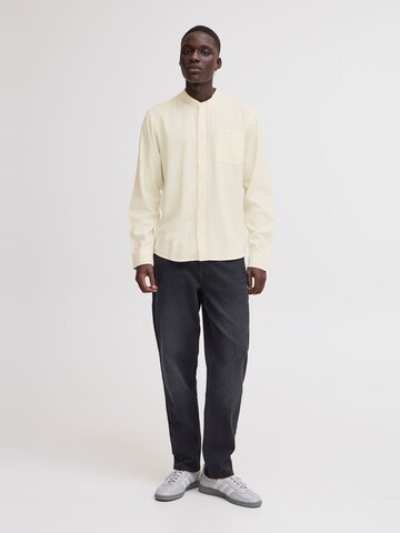 BLEND Regular fit Button Up Shirt 'Bobby' in White