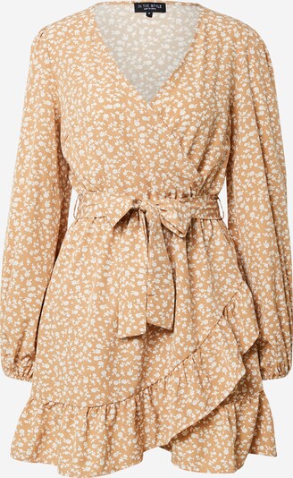 In The Style Dress 'CARYS WHITTAKER' in Light brown / White, Item view