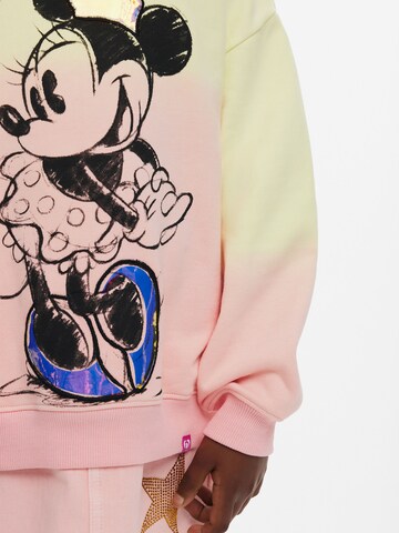 Desigual Sweatshirt 'Minnie Mouse' in Geel
