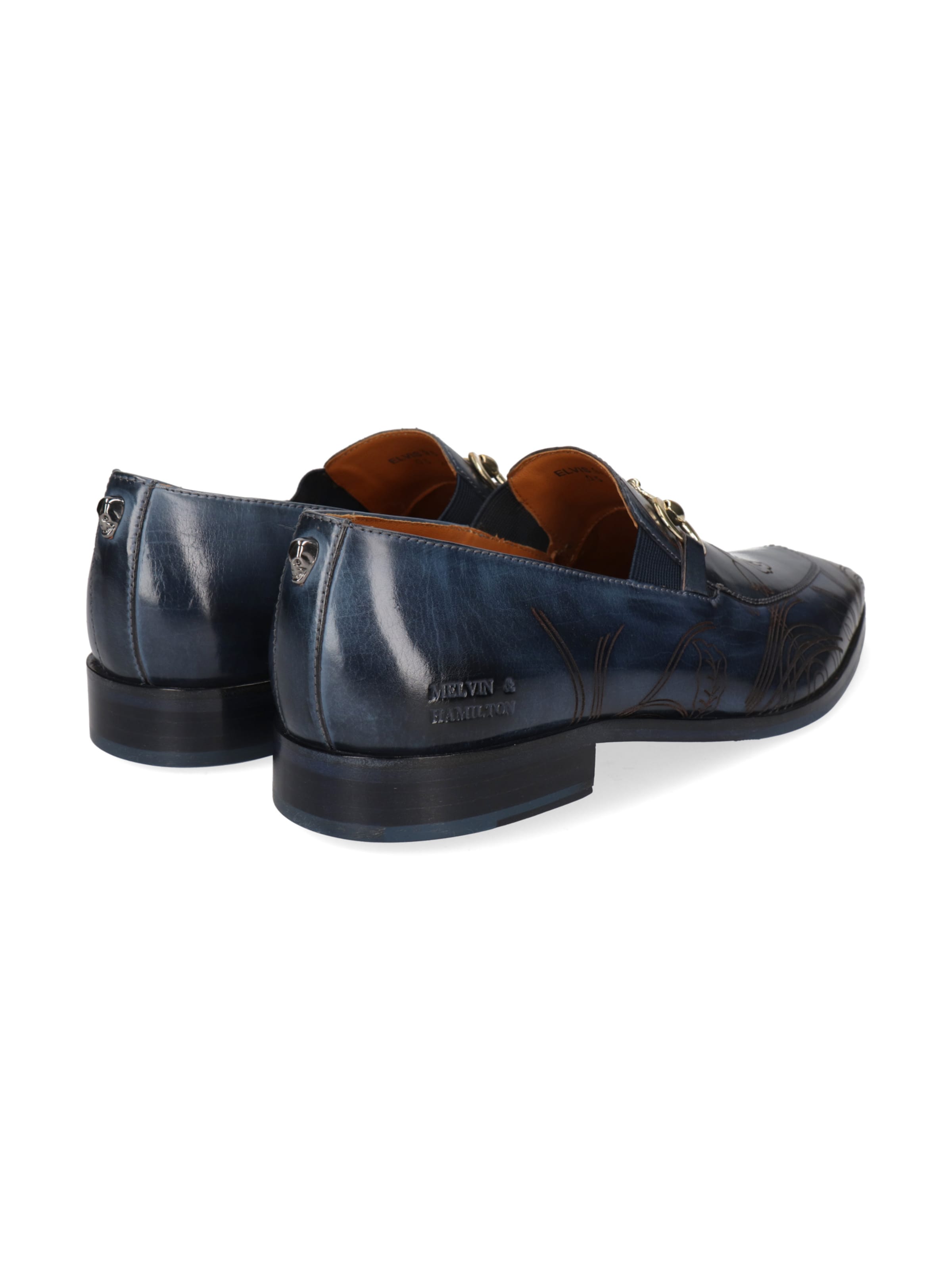 MELVIN & HAMILTON Moccasins 'Elvis 96' in Blue