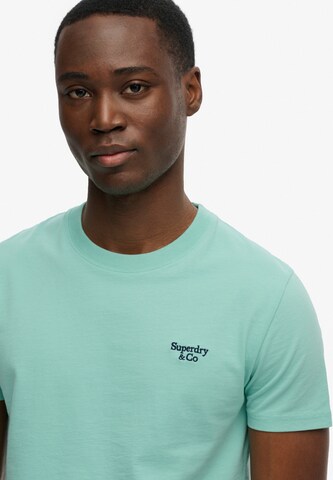 T-Shirt Superdry & Co en vert