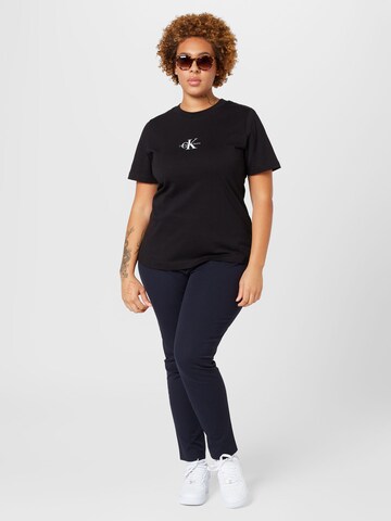 Calvin Klein Jeans Curve Shirt in Black