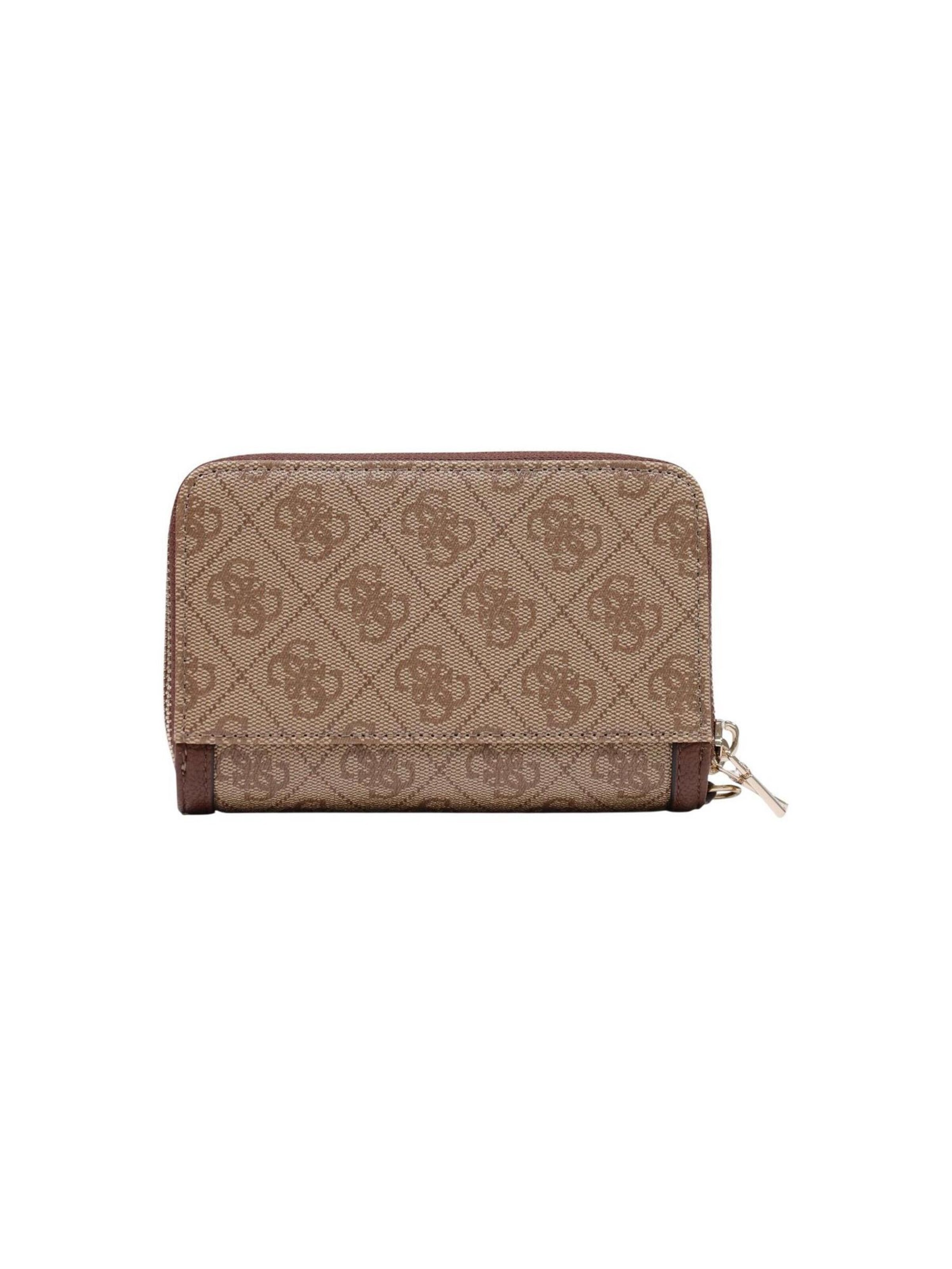 Portamonete 'COLEEN LOGO SML ZIP SWSG97 49164' di GUESS in bianco
