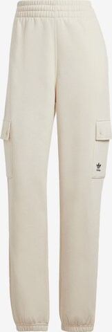 ADIDAS ORIGINALS Loosefit Broek in Beige: voorkant