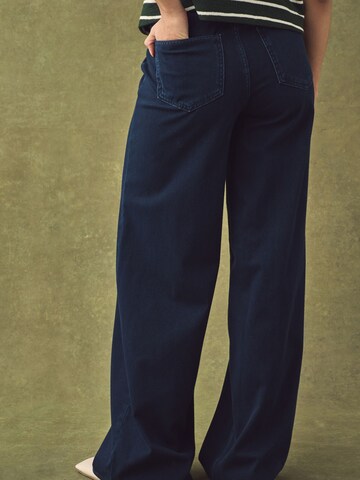 Wide Leg Jean Next en bleu