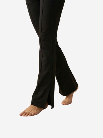 Wide leg Pantaloni sportivi 'Aktive Unterteile' di My fashion in nero