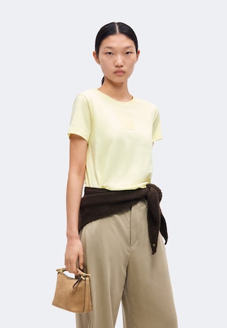 ARMANI EXCHANGE - Camiseta en amarillo: frente