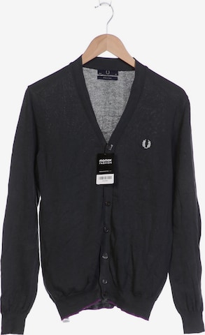 Fred Perry Sweater & Cardigan in L-XL in Grey: front