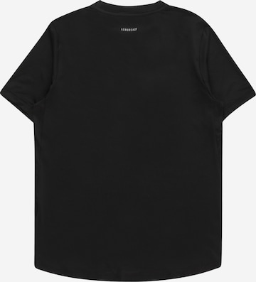 ADIDAS SPORTSWEAR Funksjonsskjorte 'Train Icons Aeroready Logo' i svart