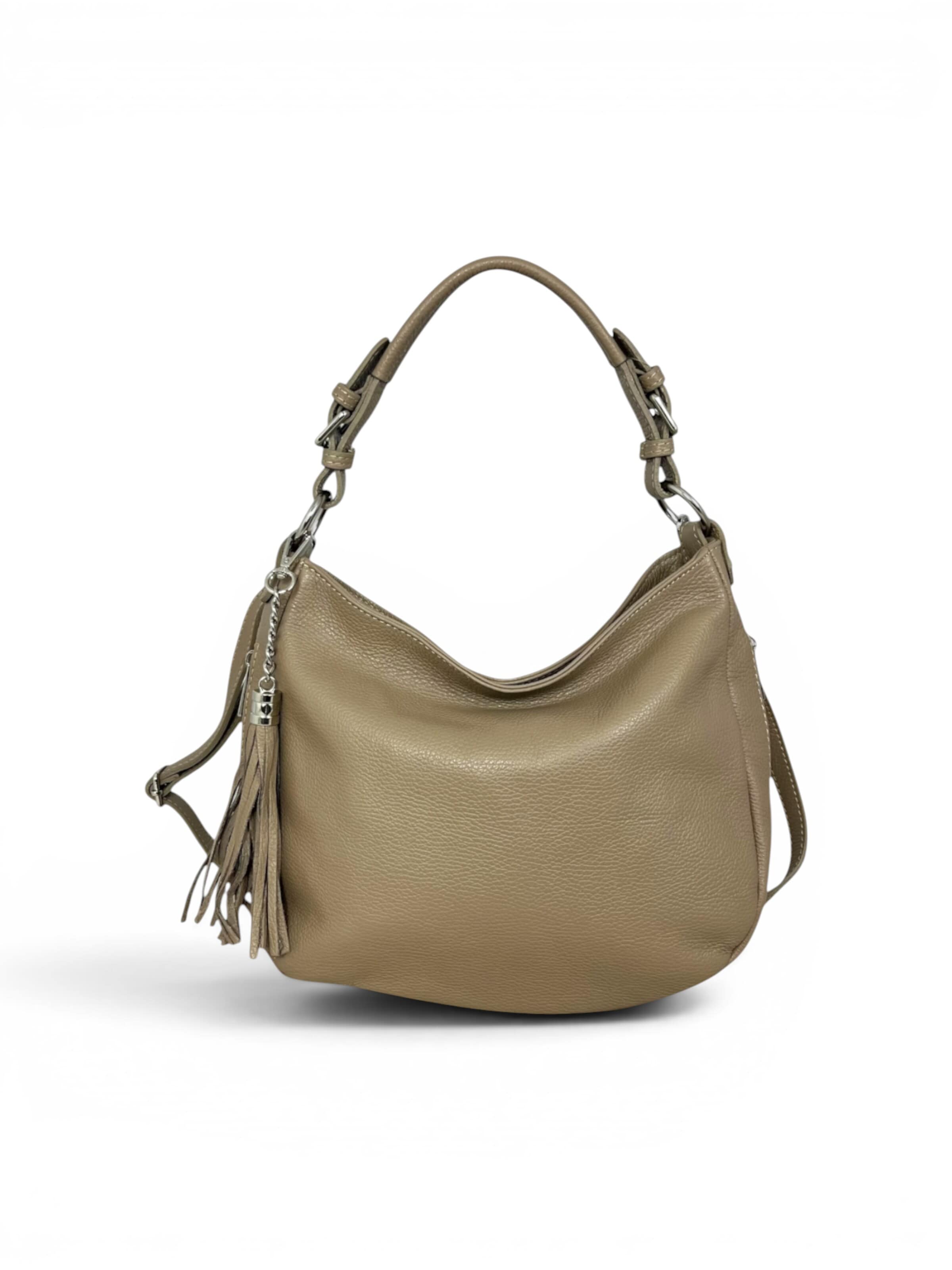 Cheval Firenze - Bolso de hombro 'Annalisa' en gris: frente