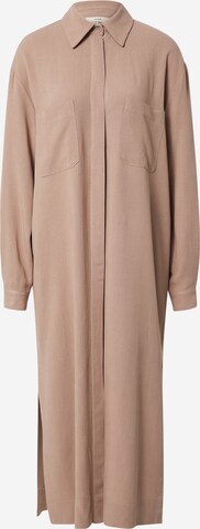 A LOT LESS Shirt dress 'Valeria' in Brown: front