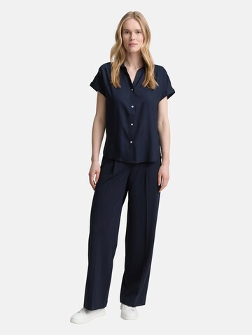 TOM TAILOR Blouse in Blauw