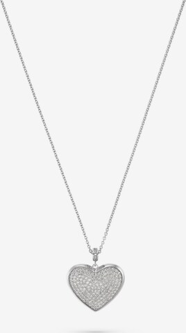 JETTE Necklace in Silver: front