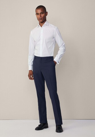 Hackett London Slim fit Zakelijk overhemd in Wit