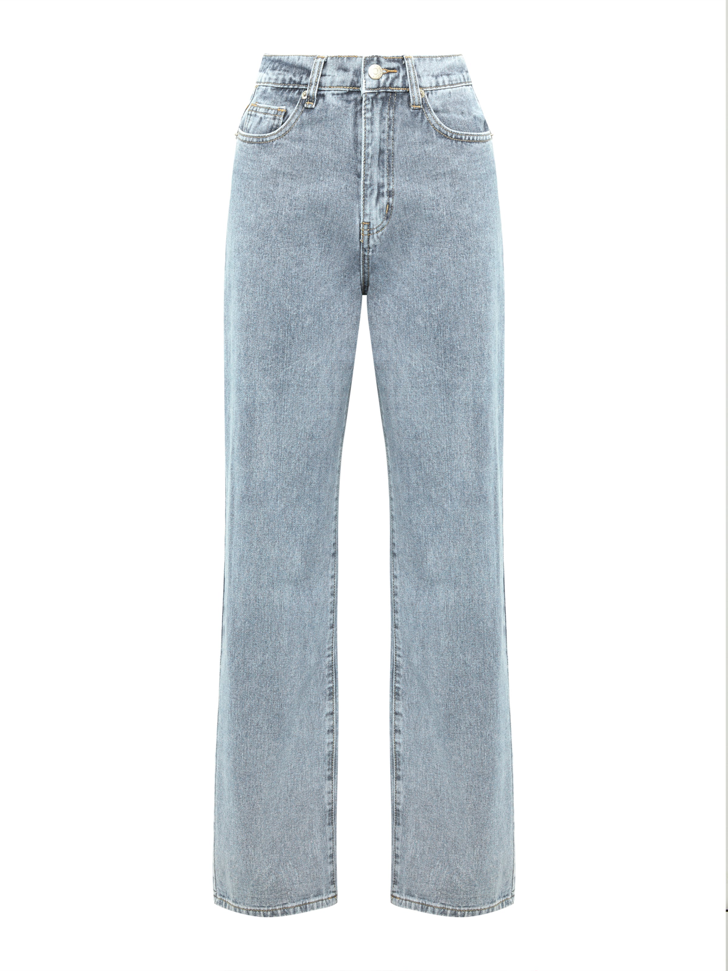 Tussah Regular Jeans 'ELLE' in Blau: Vorderseite