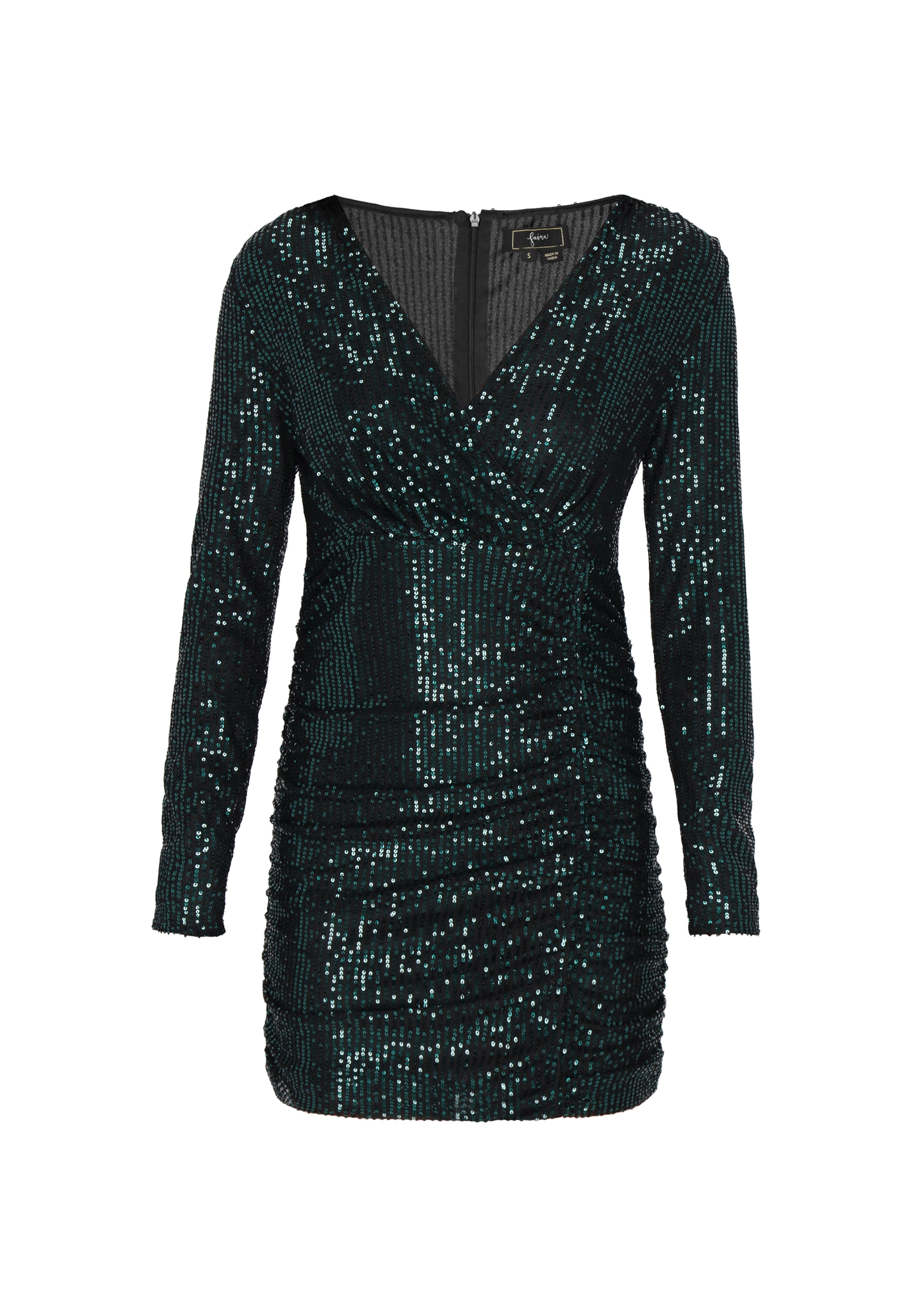 faina Cocktailmekko värissä vihreä, Tuotenäkymä