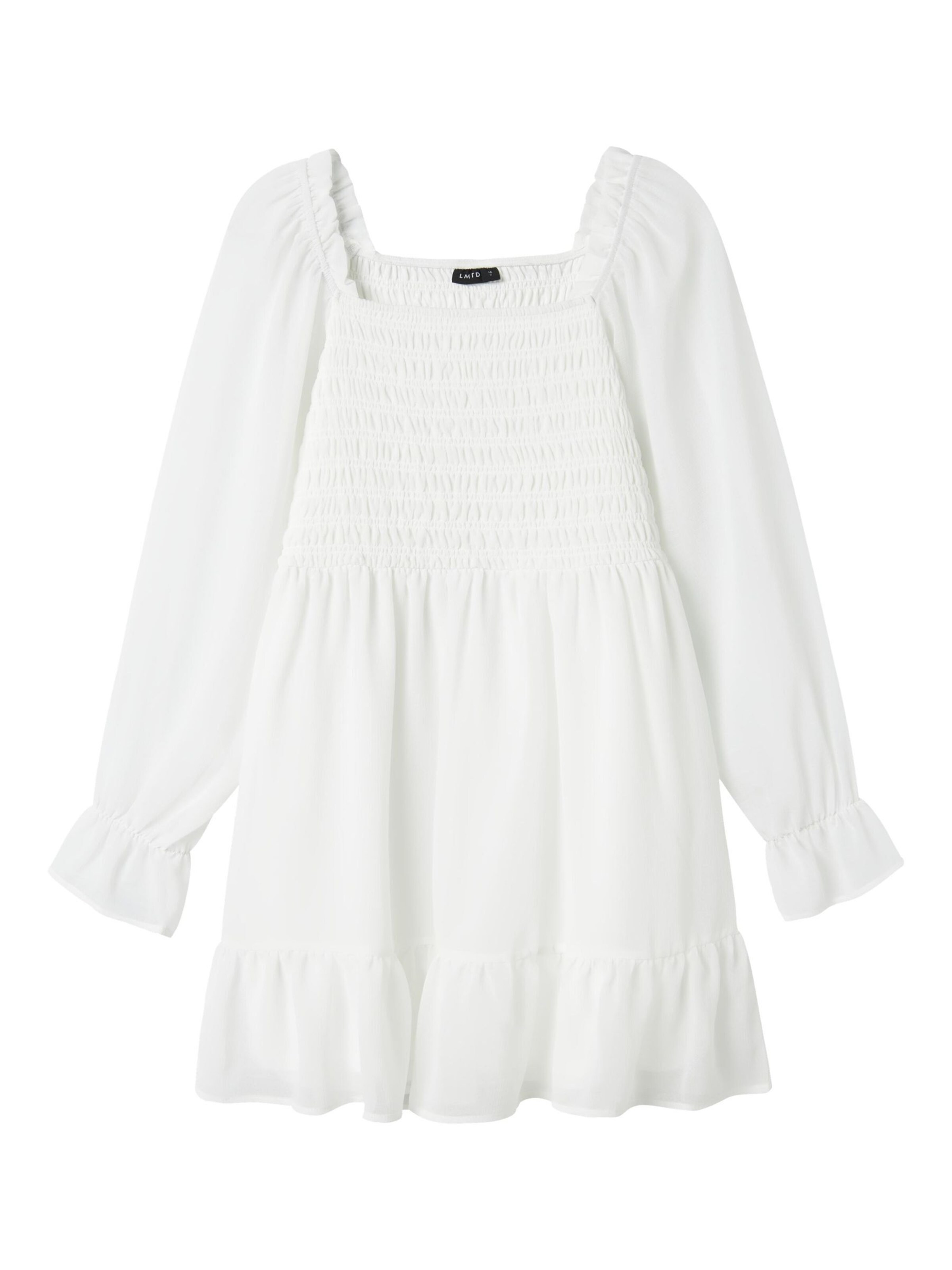 Robe LMTD en blanc : devant
