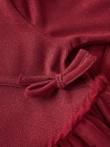 NAME IT - Vestido 'NMFRITTY' en rojo