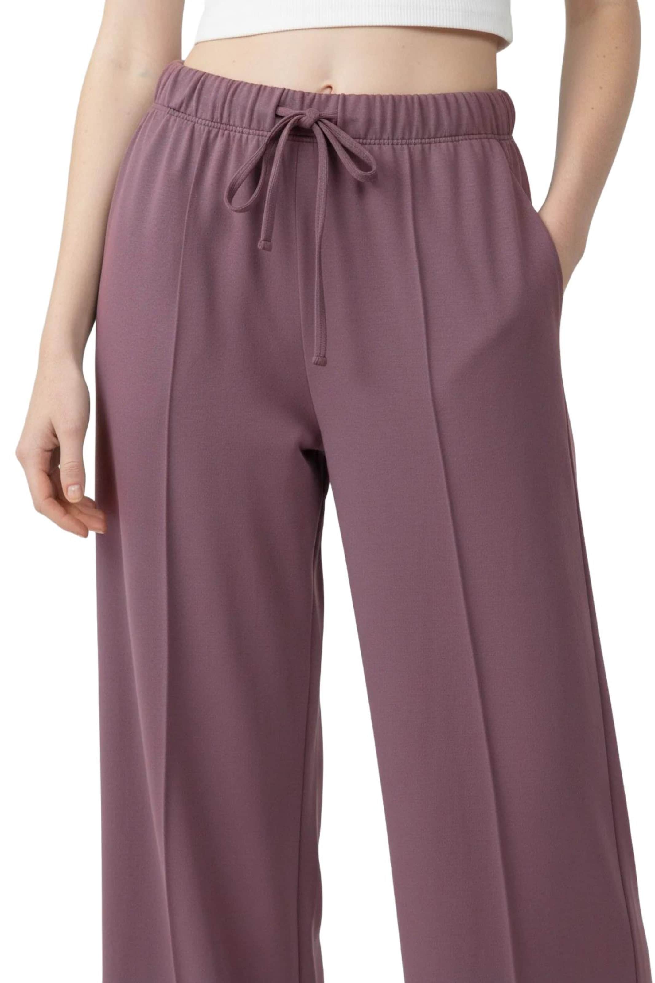 Wide Leg Pantalon No Matter What en violet