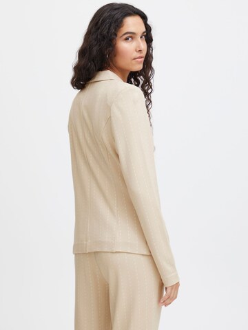 Blazer ' Ruti ' ICHI en beige