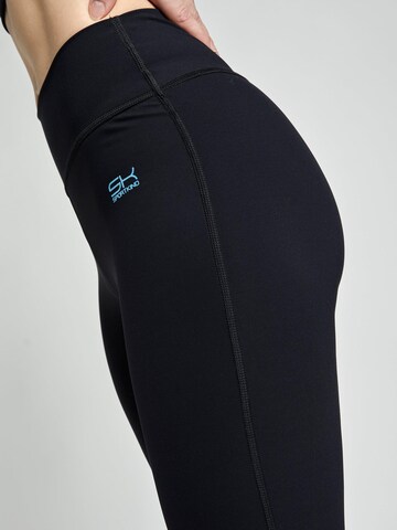 SPORTKIND Wide Leg Sporthose 'Jazzpants High Waist Regular'‌‌‌‌ in Schwarz