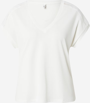 ONLY T-shirt 'ONLFREE' i vit: framsida