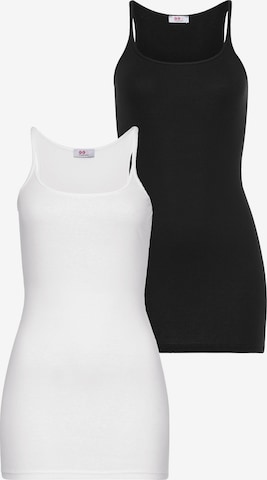 FLASHLIGHTS Top in Black: front