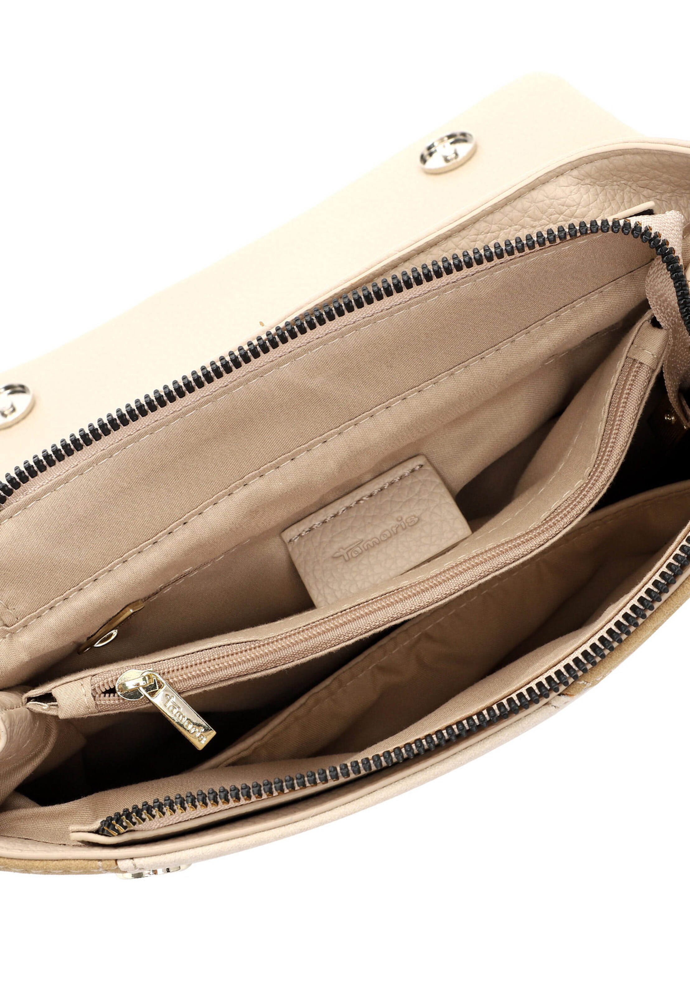 Tamaris Schultertasche 'TAS Gilda' in Beige