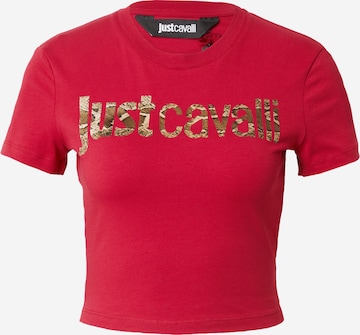 Just Cavalli T-shirt i röd: framsida