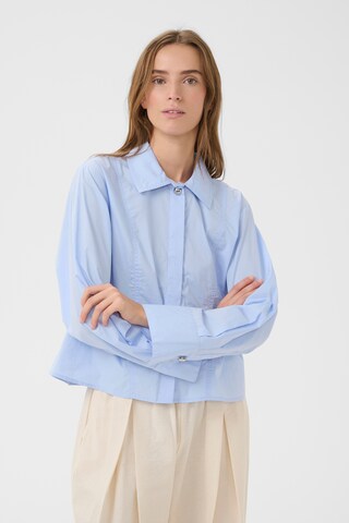KAREN BY SIMONSEN Bluse 'KBElse' i blå: forside