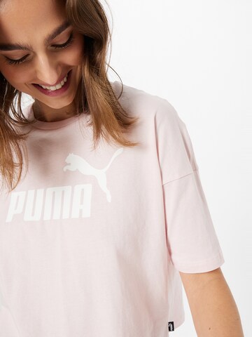 PUMA T-Shirt 'Essential' in Pink