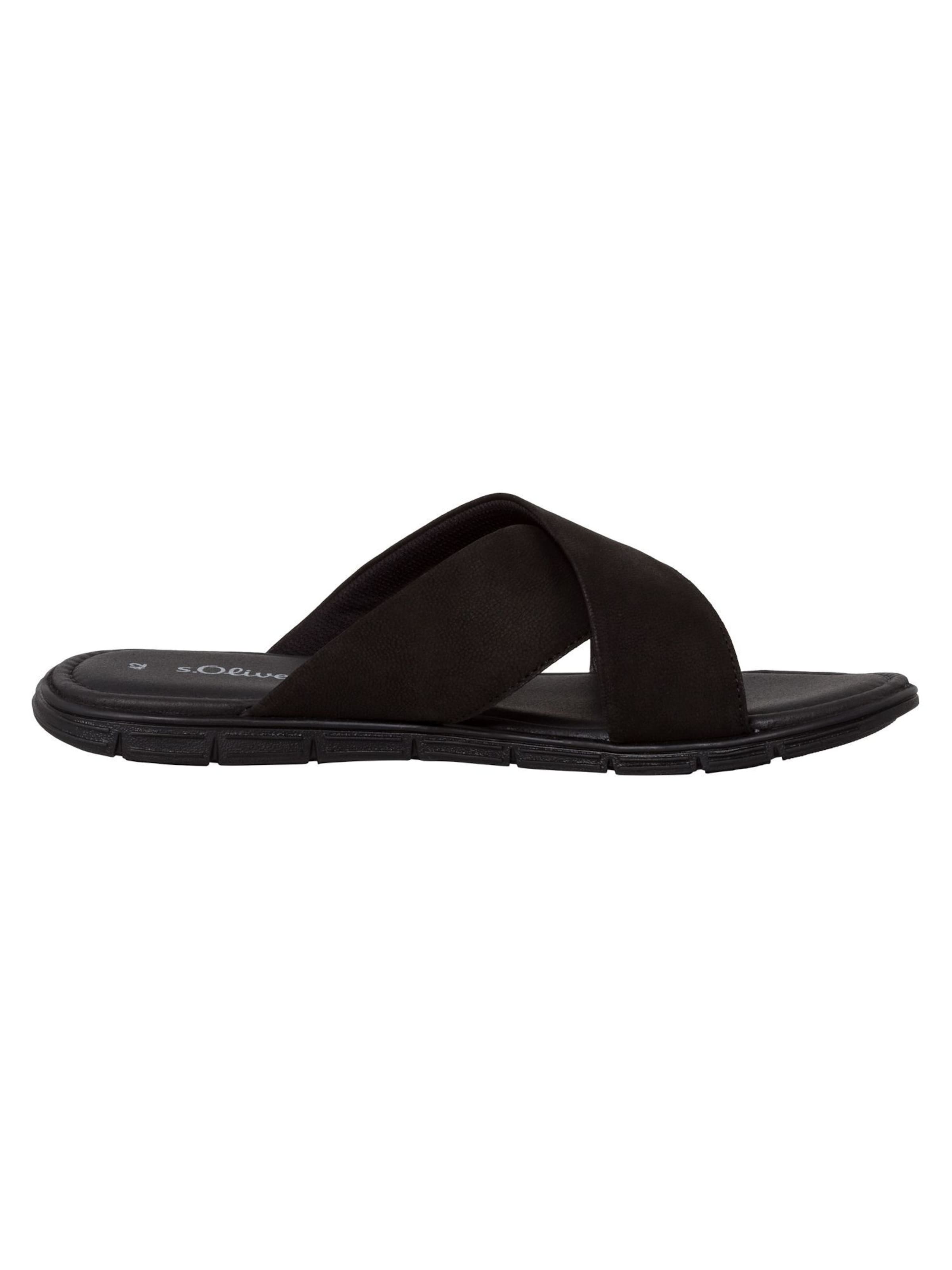 Tongs s.Oliver en noir