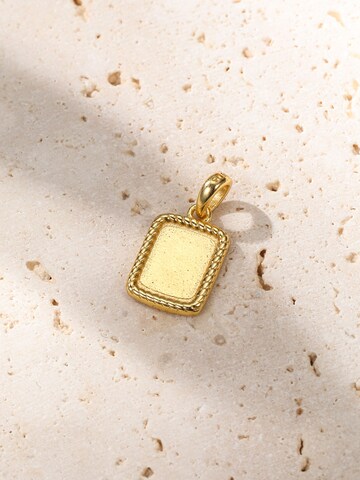 Hey Happiness Necklace 'Square Rope' in Gold