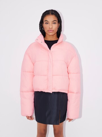 LeGer by Lena Gercke Winter Jacket 'Martha' in Pink: front