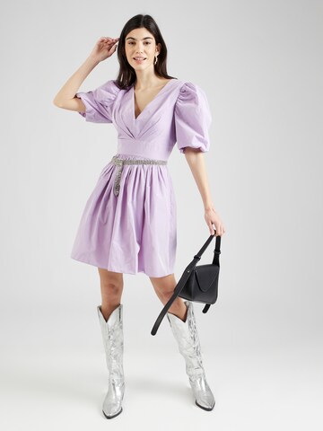 SWING - Vestido em roxo