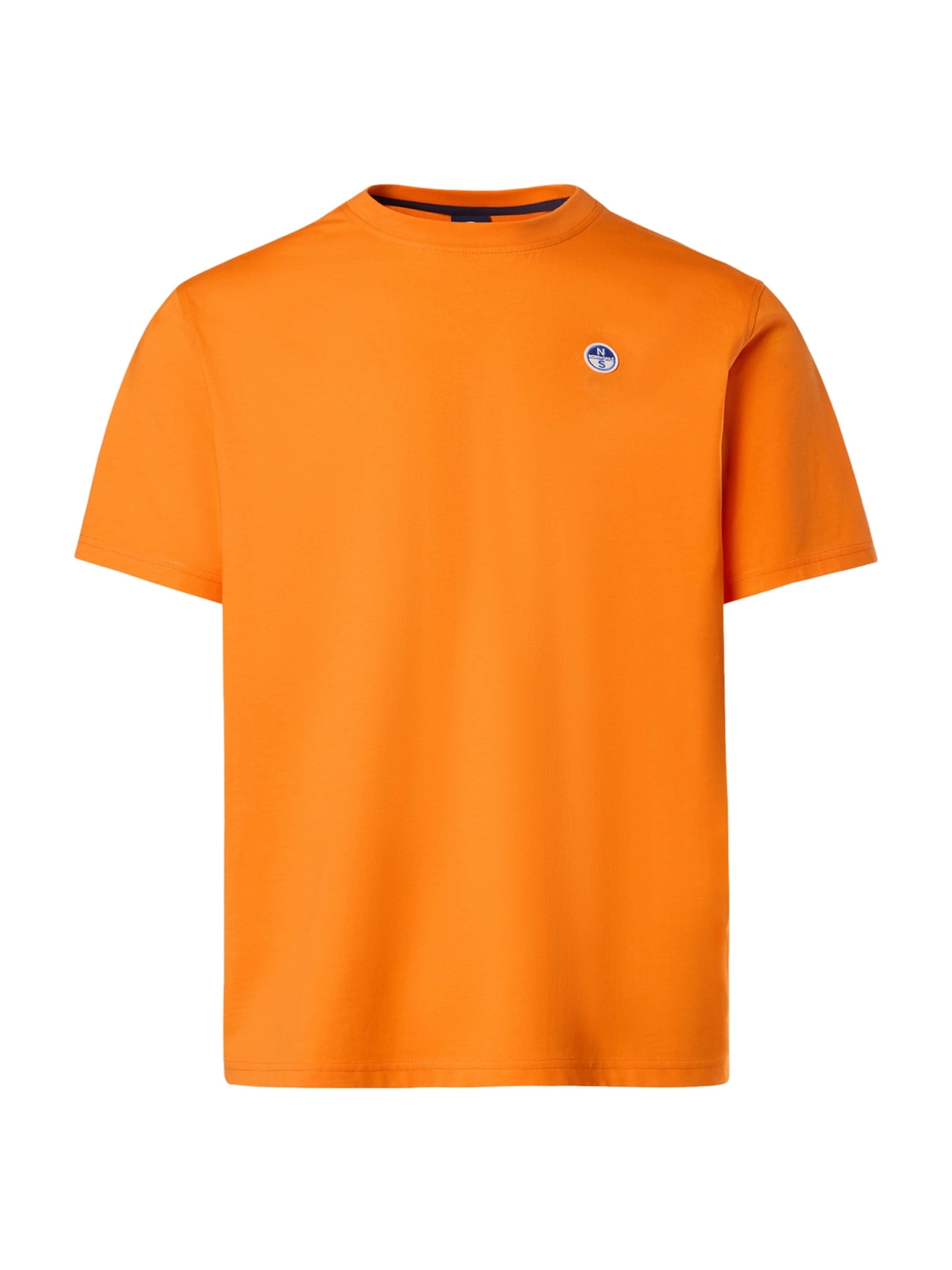 T-Shirt North Sails en orange : devant