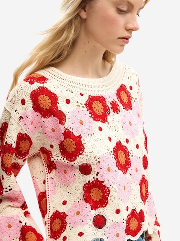 Desigual Sweater 'JERS_NORUEGA 26SWJF38' in Beige