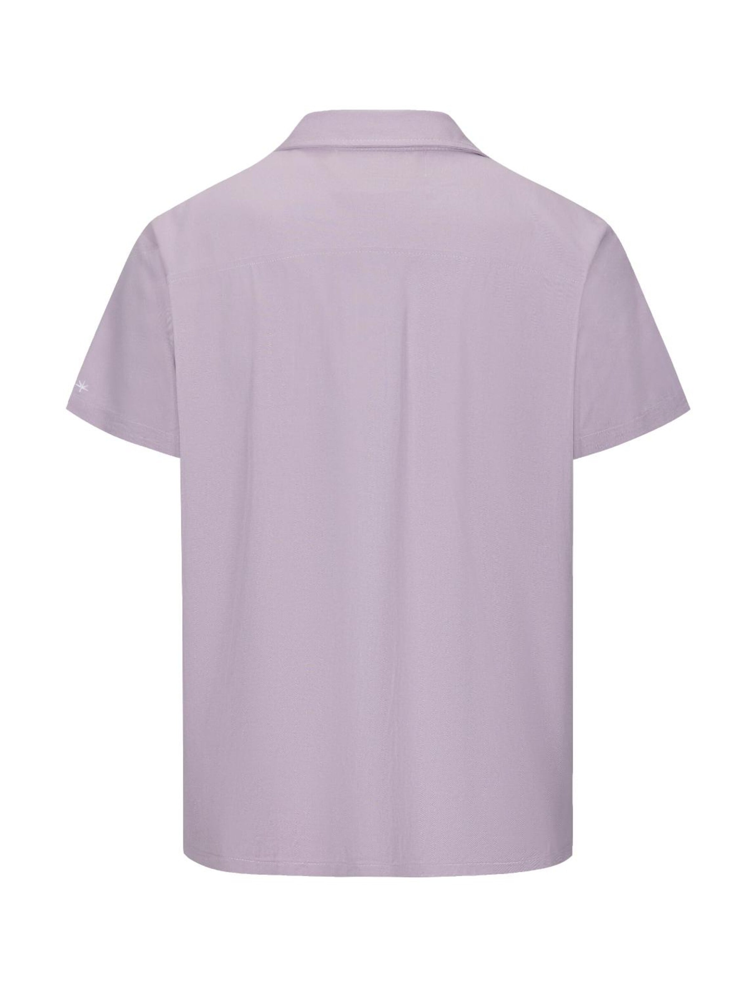 Laurent Vergne Comfort fit Button Up Shirt 'Menton' in Purple
