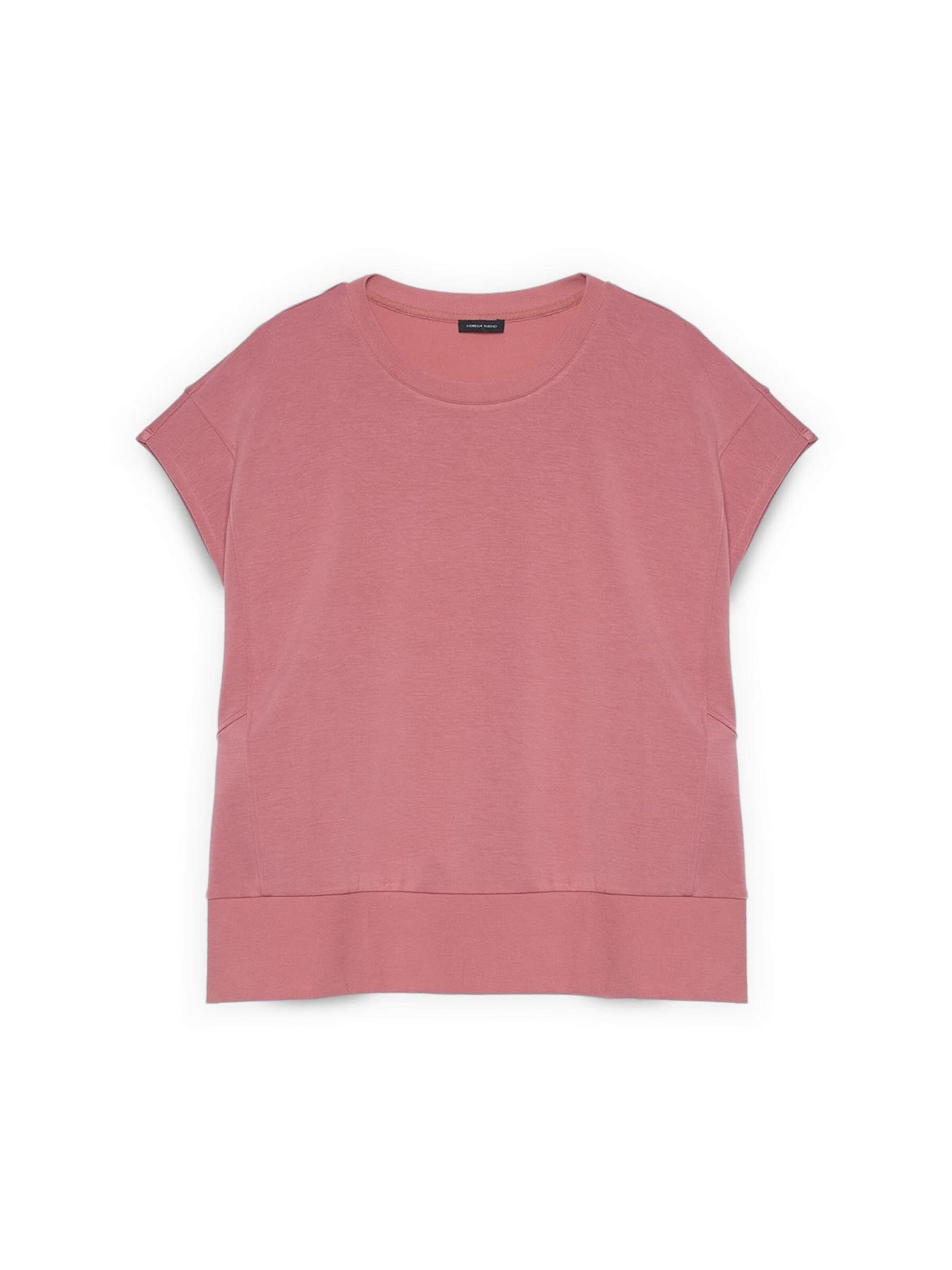T-shirt Fiorella Rubino en rose : devant