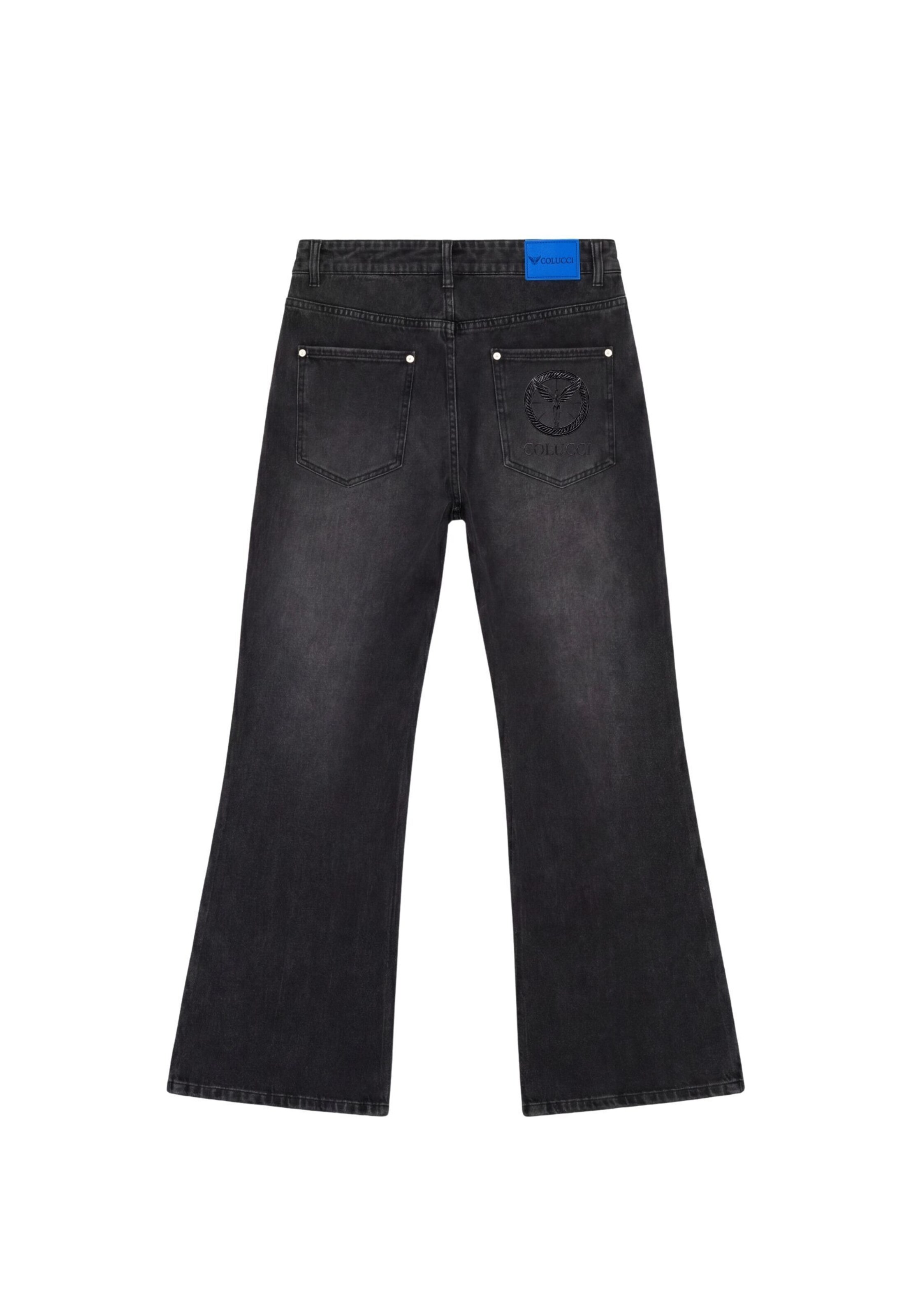 Colucci Loosefit Jeans 'Daro' in Zwart